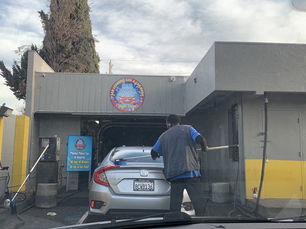 Gas and car wash
